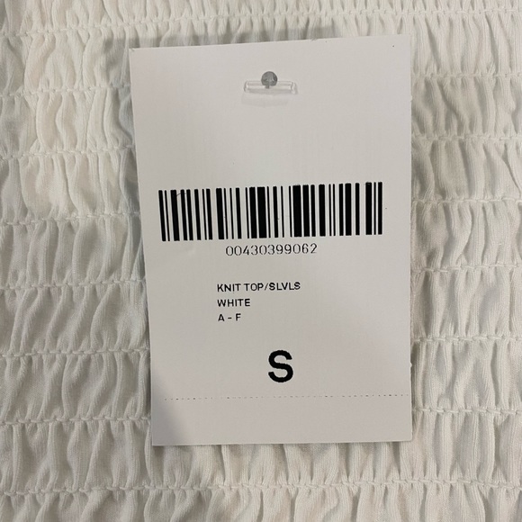 NWT Forever 21 Smocked Self Tie Tank Top - Picture 5 of 5